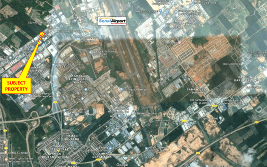 Senai Single Storey Detached Factory for Sale