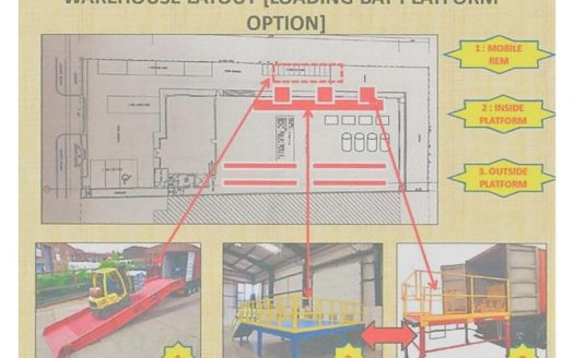 Bizhub Skudai 3层半独立式工厂出租