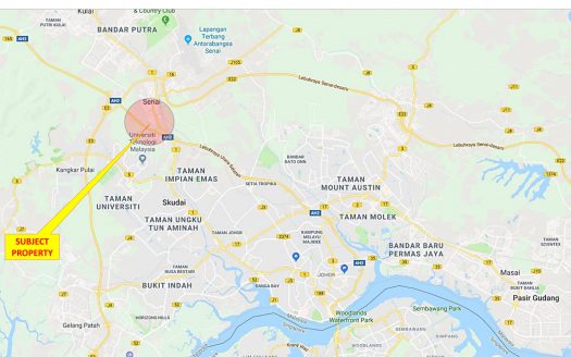 Senai Industrial Land for Sales