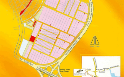Nusa Cemerlang Industrial Park Semi Detached Factory For Rent