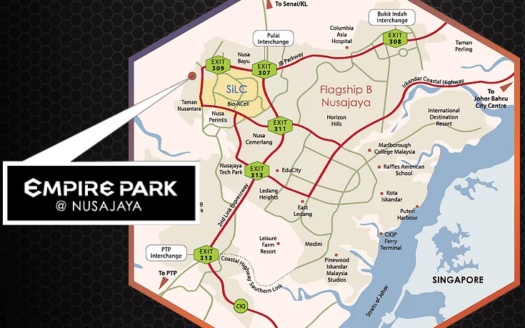 Empire Park @ Gelang Patah Semi Detached Factory For Sale
