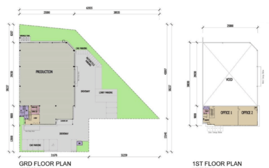 Desa Cemerlang Semi Detached Factory For Sale